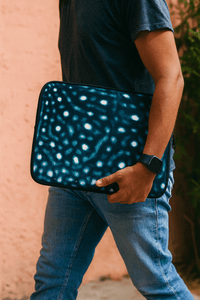 Whale Shark Print 15-Inch Laptop Sleeve