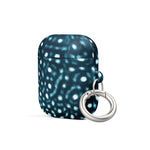 Load image into Gallery viewer, Ocean-inspired whale shark AirPods case with wireless charging compatibility
