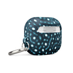 Load image into Gallery viewer, Ocean-inspired whale shark AirPods case with wireless charging compatibility
