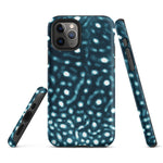 Load image into Gallery viewer, Whale Shark Print Tough iPhone Case – ocean-inspired eco-friendly phone case
