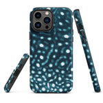 Load image into Gallery viewer, Whale Shark Print Tough iPhone Case – ocean-inspired eco-friendly phone case
