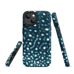 Load image into Gallery viewer, Whale Shark Print Tough iPhone Case – ocean-inspired eco-friendly phone case
