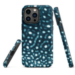 Load image into Gallery viewer, Whale Shark Print Tough iPhone Case – ocean-inspired eco-friendly phone case
