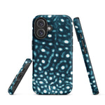 Load image into Gallery viewer, Whale Shark Print Tough iPhone Case – ocean-inspired eco-friendly phone case
