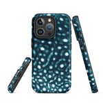Load image into Gallery viewer, Whale Shark Print Tough iPhone Case – ocean-inspired eco-friendly phone case

